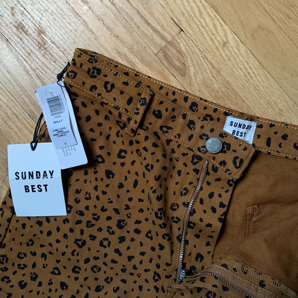 Sunday Best Cheetah Molly Shorts